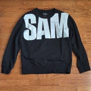 Sam Edelman Black Crewneck Sweater